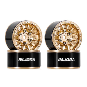 1.0" Aluminum Wheels Micro Crawlers: Gold
