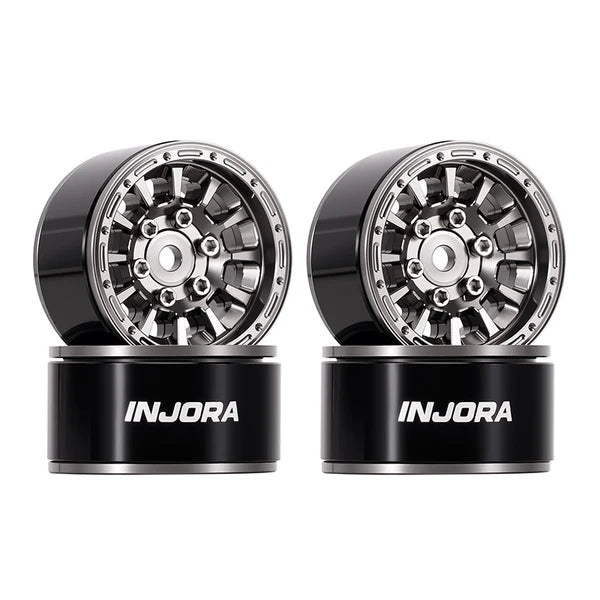 1.0" Aluminum Wheels Micro Crawlers: Titanium