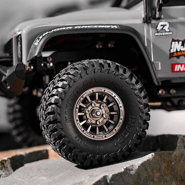 1.0" Aluminum Wheels Micro Crawlers: Titanium