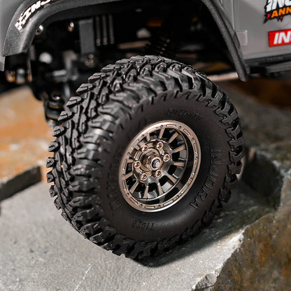 1.0" Aluminum Wheels Micro Crawlers: Titanium