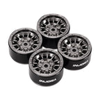1.0" Aluminum Wheels Micro Crawlers: Titanium