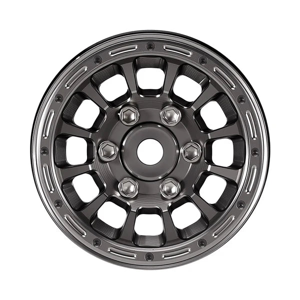 1.0" Aluminum Wheels Micro Crawlers: Titanium