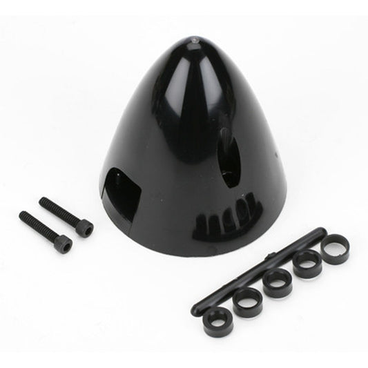 Spinner, 4 Pin, 2-1/4", Black