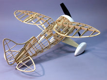 Load image into Gallery viewer, 24&quot; Wingspan Hall&#39;s Bulldog Racer Rubber Pwd Aircraft Laser Cut Kit
