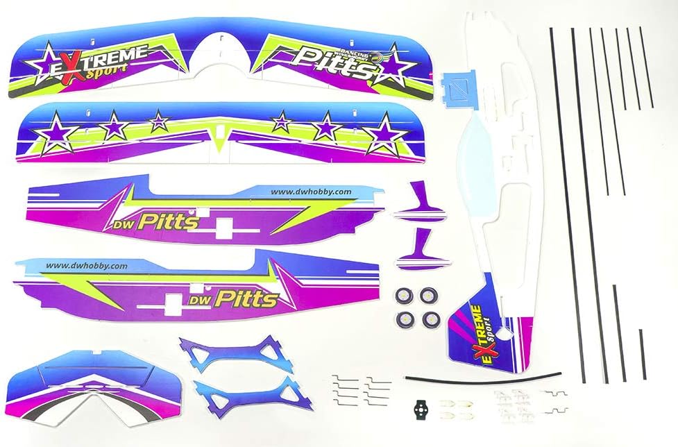 Dancing Wings 450 mm Pitts includes Motor, ESC and Servos (E3004-144)