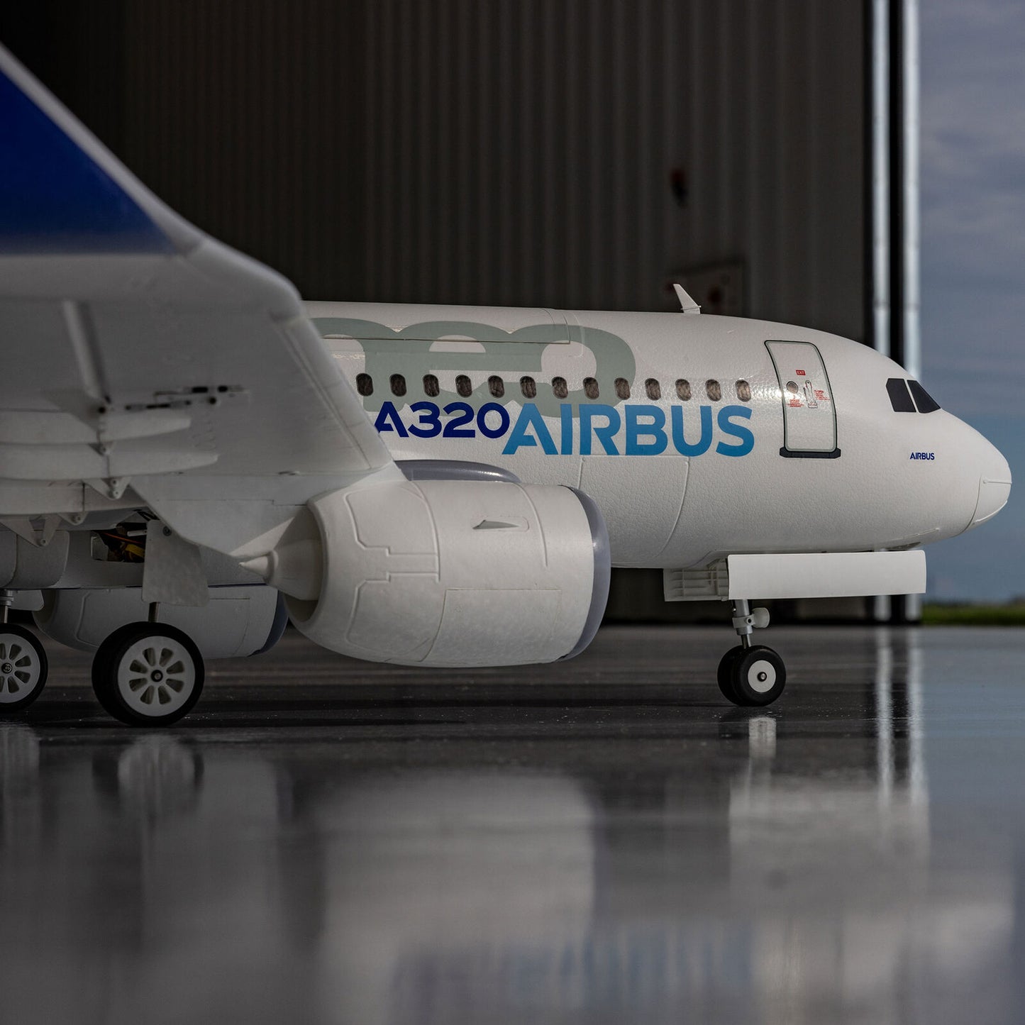 Airbus A320neo 1.5m Airliner Twin 64mm EDF BNF Basic