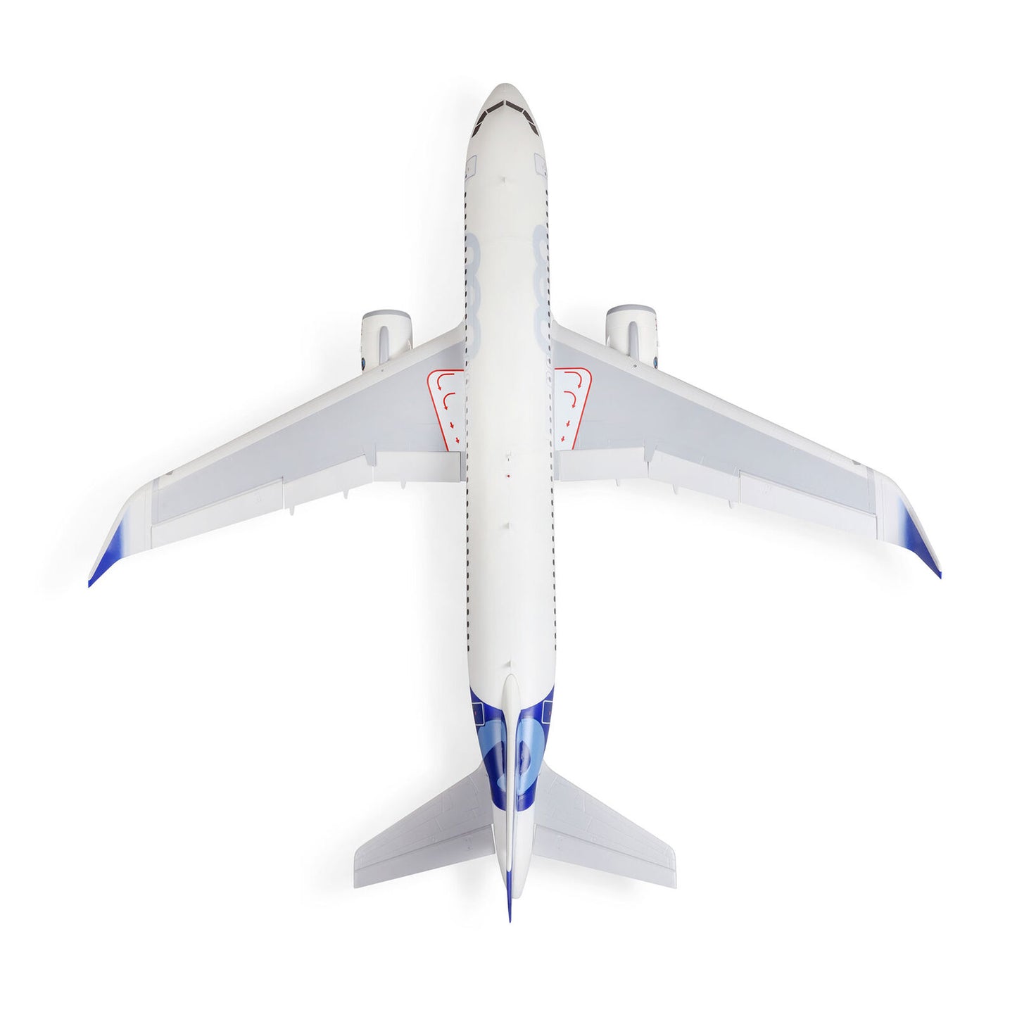 Airbus A320neo 1.5m Airliner Twin 64mm EDF BNF Basic