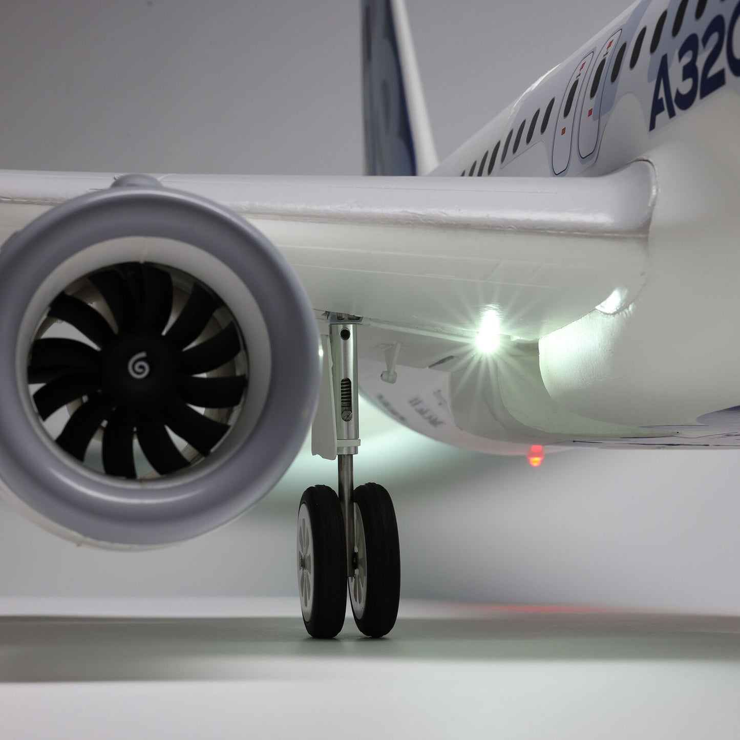 Airbus A320neo 1.5m Airliner Twin 64mm EDF BNF Basic