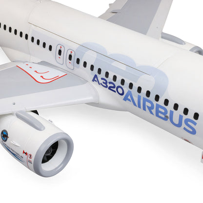 Airbus A320neo 1.5m Airliner Twin 64mm EDF BNF Basic