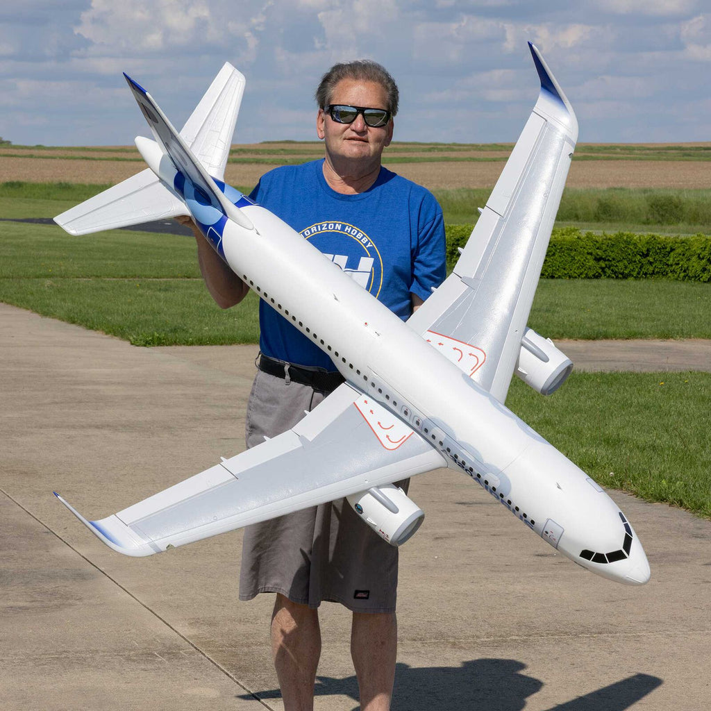 E-flite Airbus A320neo 1.5m Airliner Twin 64mm EDF BNF Basic (EFL-1493)