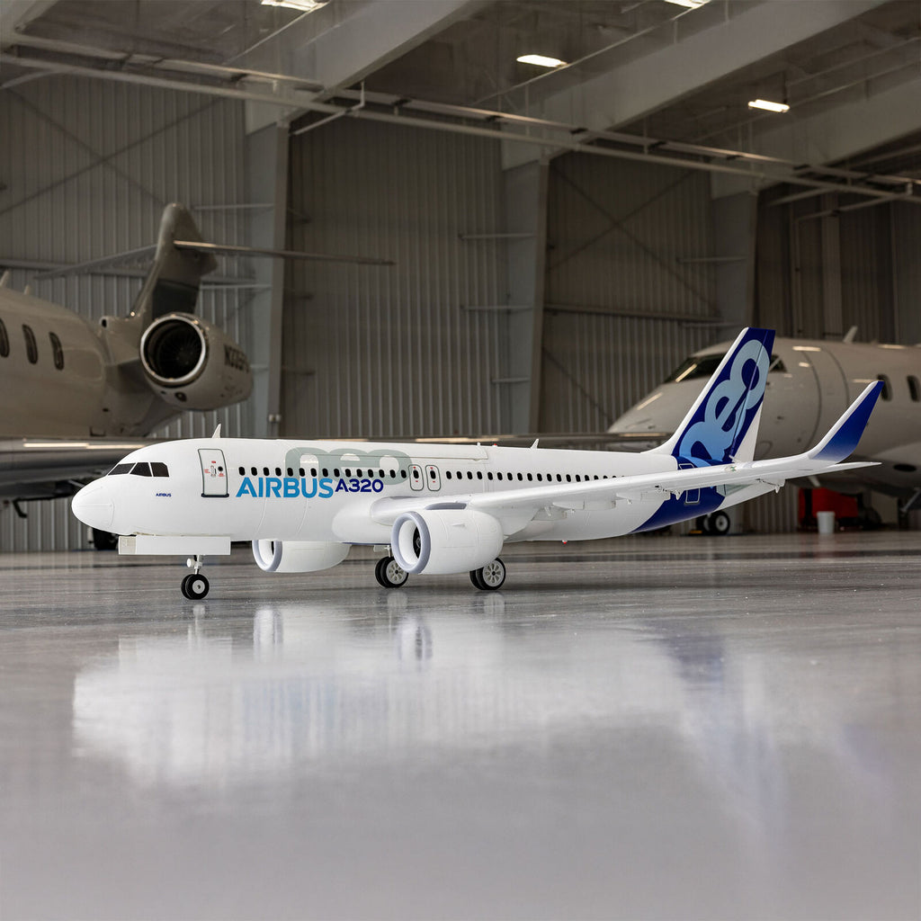 E-flite Airbus A320neo 1.5m Airliner Twin 64mm EDF BNF Basic (EFL-1493)