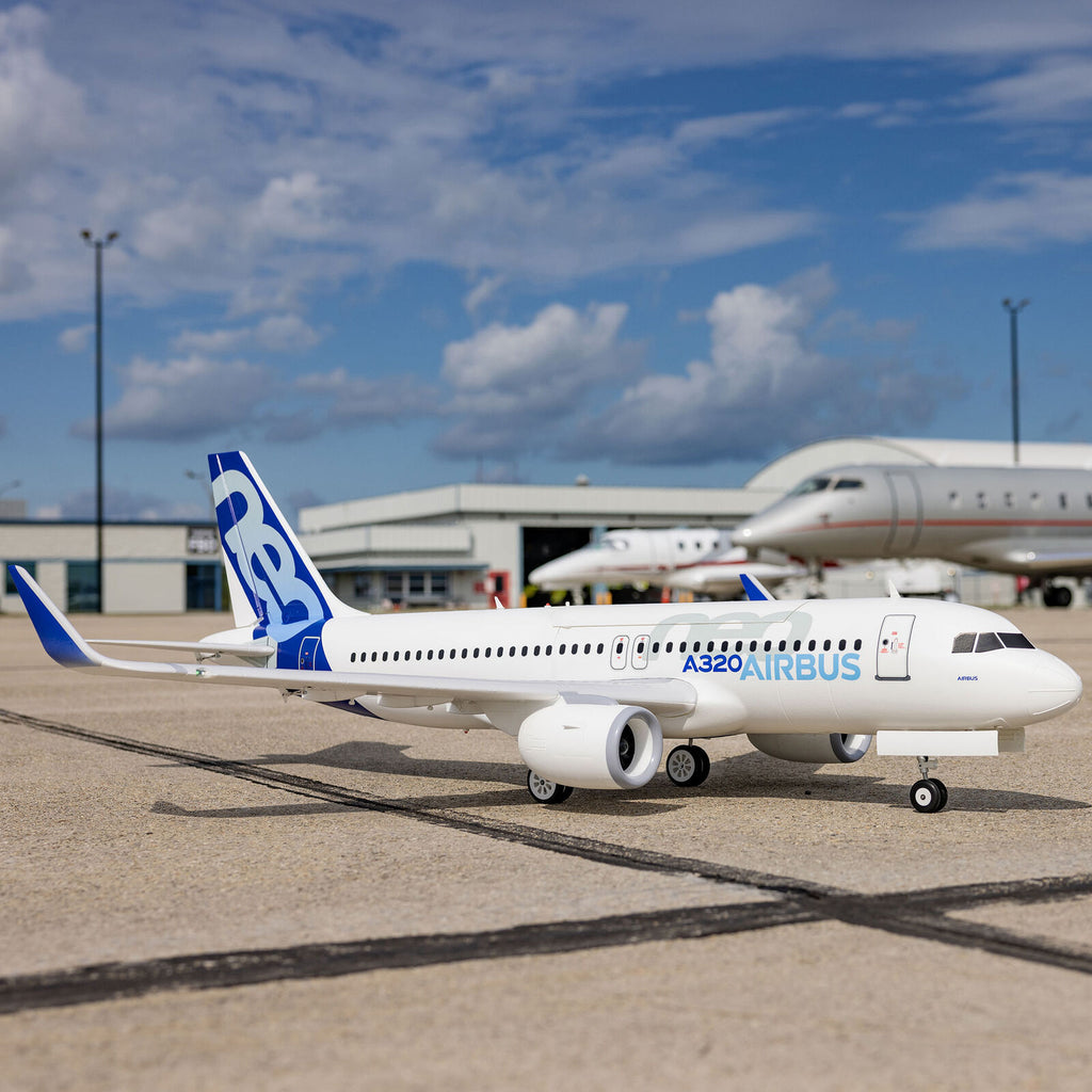 E-flite Airbus A320neo 1.5m Airliner Twin 64mm EDF BNF Basic (EFL-1493)