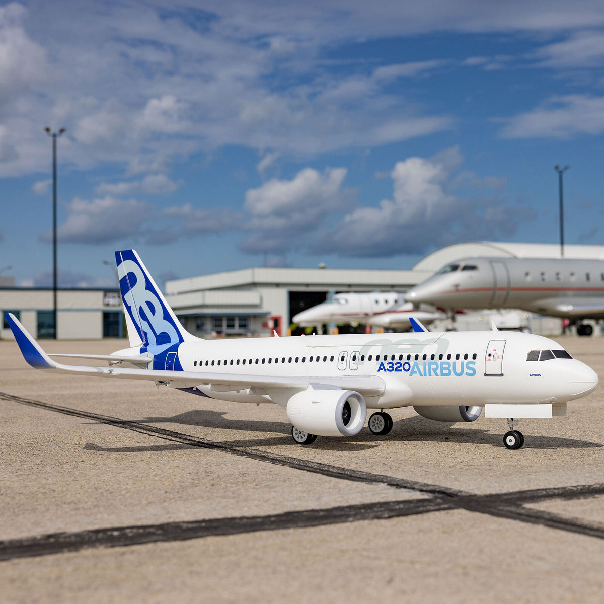 E-flite Airbus A320neo 1.5m Airliner Twin 64mm EDF BNF Basic (EFL-1493)