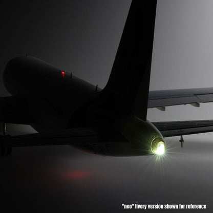 Airbus A320neo 1.5m Airliner Twin 64mm EDF BNF Basic (White)