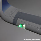 E-flite Airbus A320neo 1.5m Airliner Twin 64mm EDF BNF Basic (White) (EFL-1495)