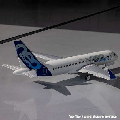 Airbus A320neo 1.5m Airliner Twin 64mm EDF BNF Basic (White)