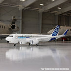 E-flite Airbus A320neo 1.5m Airliner Twin 64mm EDF BNF Basic (White) (EFL-1495)