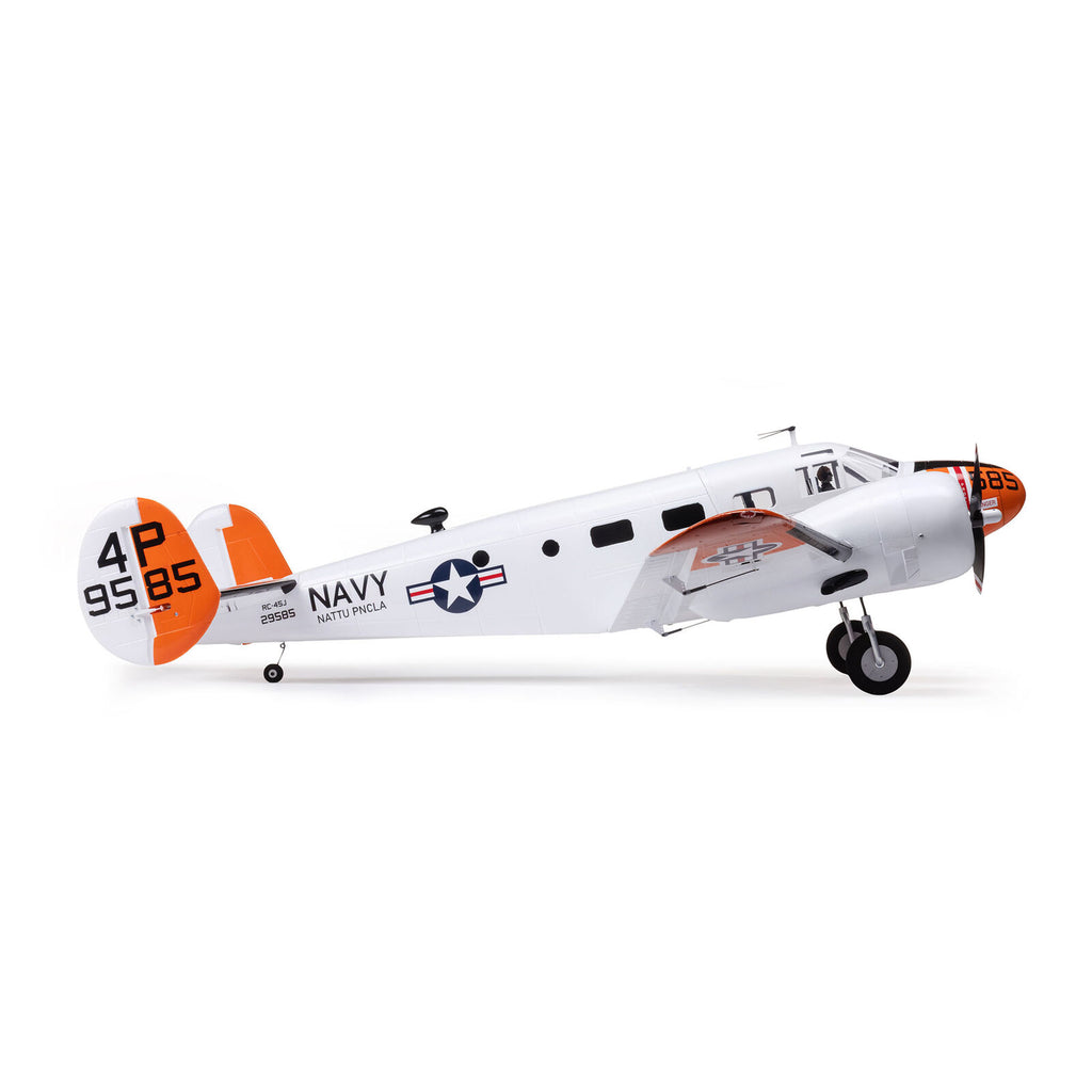 E-flite Beechcraft D18/RC-45J 1.5m BNF Basic with AS3X+ and SAFE Select (EFL-3726)