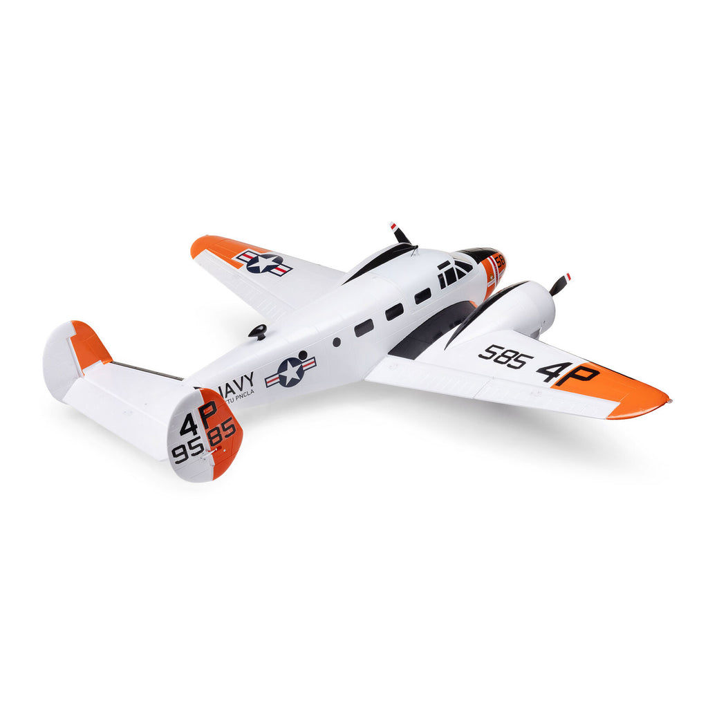 E-flite Beechcraft D18/RC-45J 1.5m BNF Basic with AS3X+ and SAFE Select (EFL-3726)