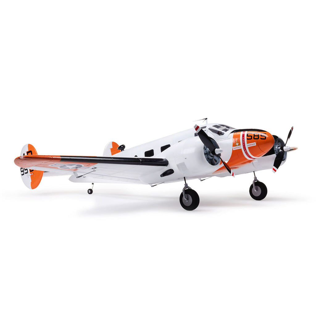 E-flite Beechcraft D18/RC-45J 1.5m BNF Basic with AS3X+ and SAFE Select (EFL-3726)