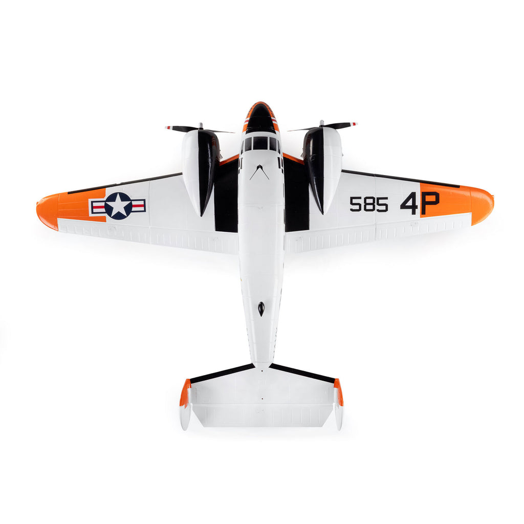 E-flite Beechcraft D18/RC-45J 1.5m BNF Basic with AS3X+ and SAFE Select (EFL-3726)