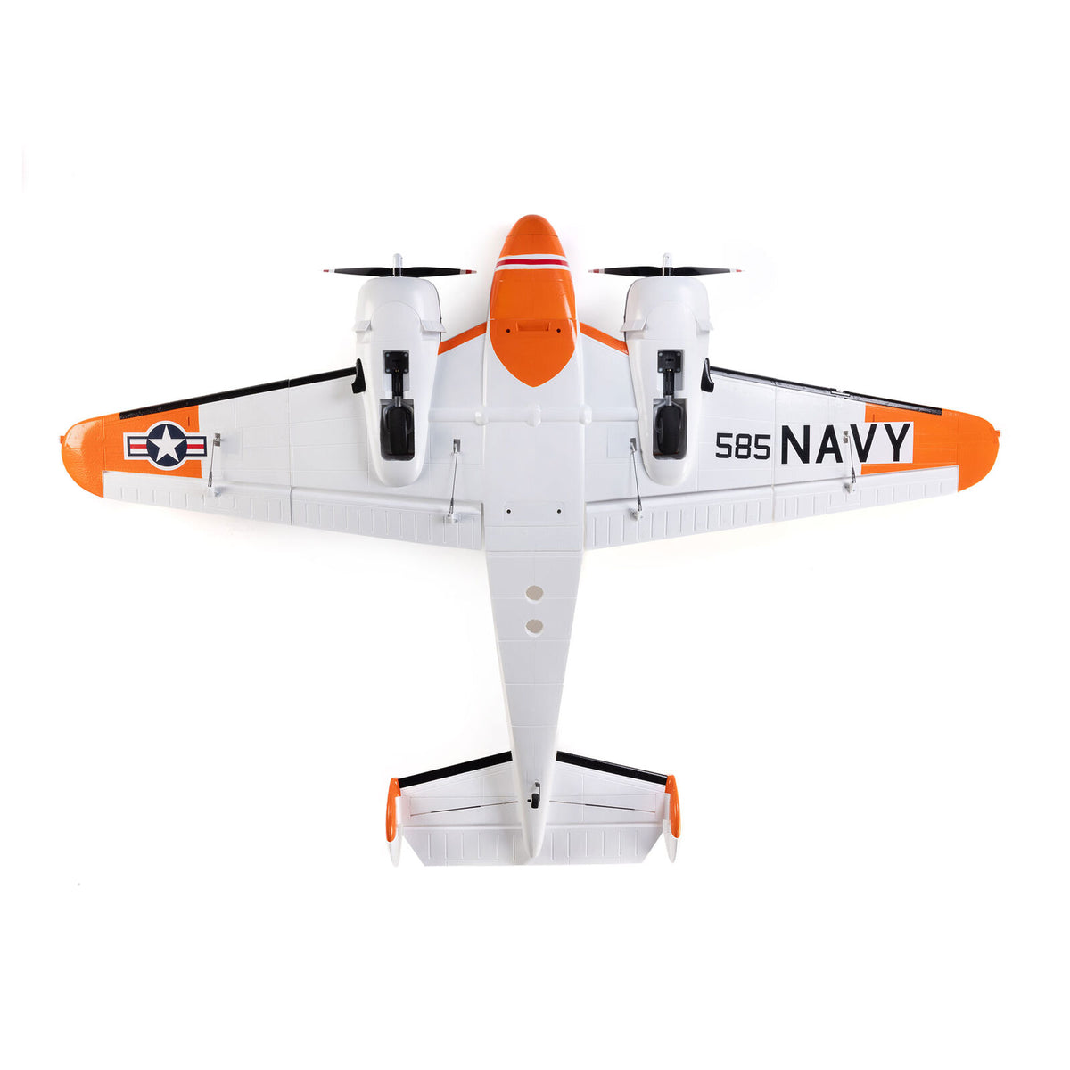 E-flite Beechcraft D18/RC-45J 1.5m BNF Basic with AS3X+ and SAFE Select (EFL-3726)