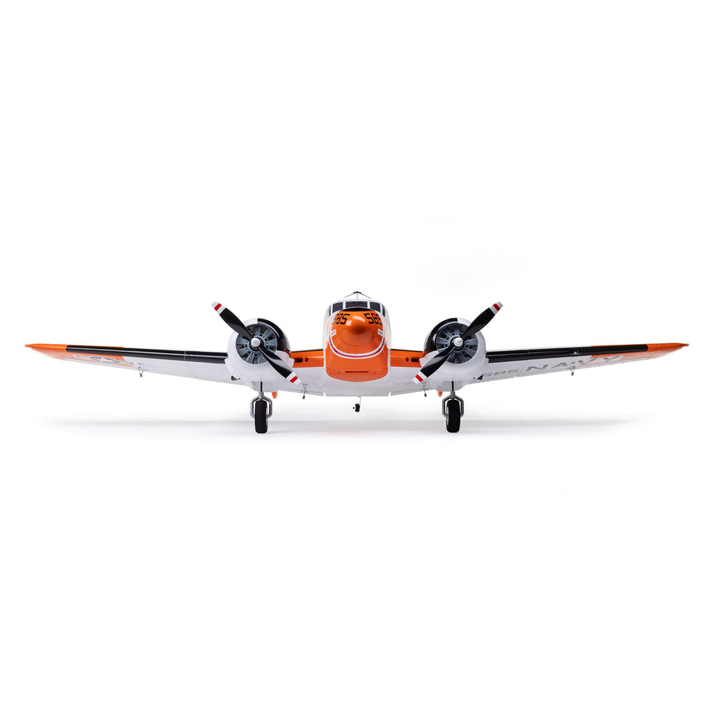 E-flite Beechcraft D18/RC-45J 1.5m BNF Basic with AS3X+ and SAFE Select (EFL-3726)