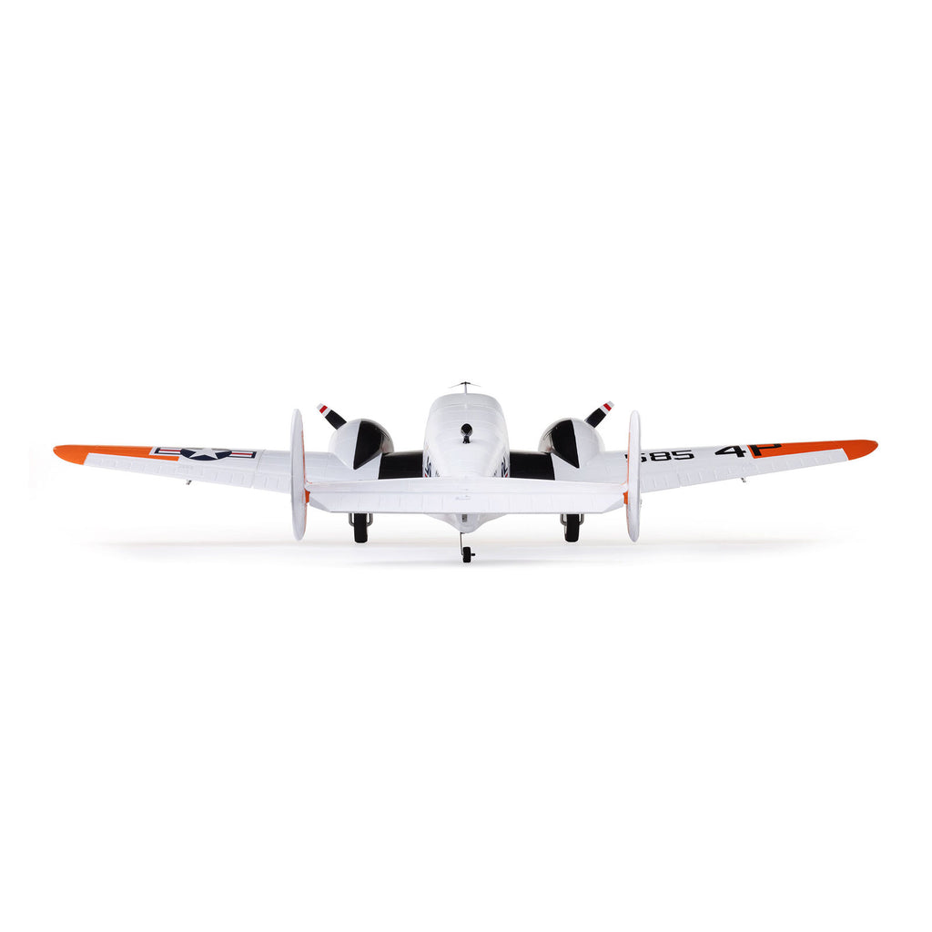 E-flite Beechcraft D18/RC-45J 1.5m BNF Basic with AS3X+ and SAFE Select (EFL-3726)