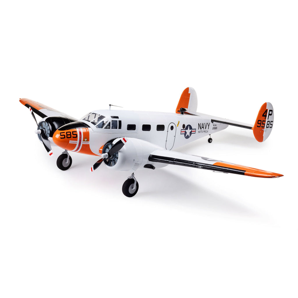 E-flite Beechcraft D18/RC-45J 1.5m BNF Basic with AS3X+ and SAFE Select (EFL-3726)