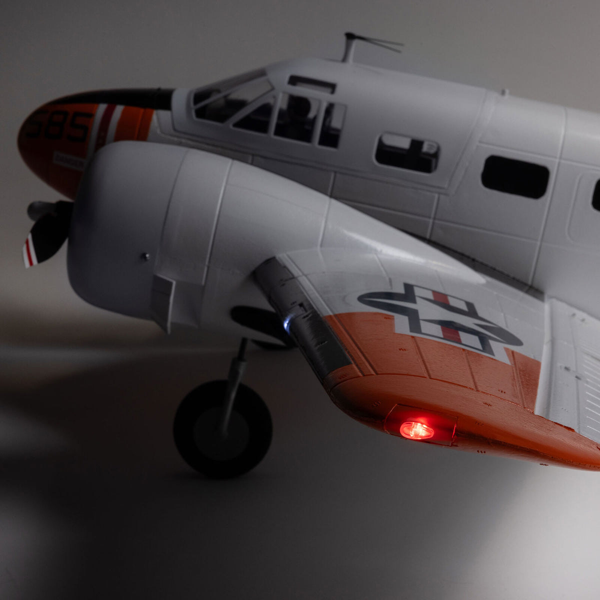 E-flite Beechcraft D18/RC-45J 1.5m BNF Basic with AS3X+ and SAFE Select (EFL-3726)