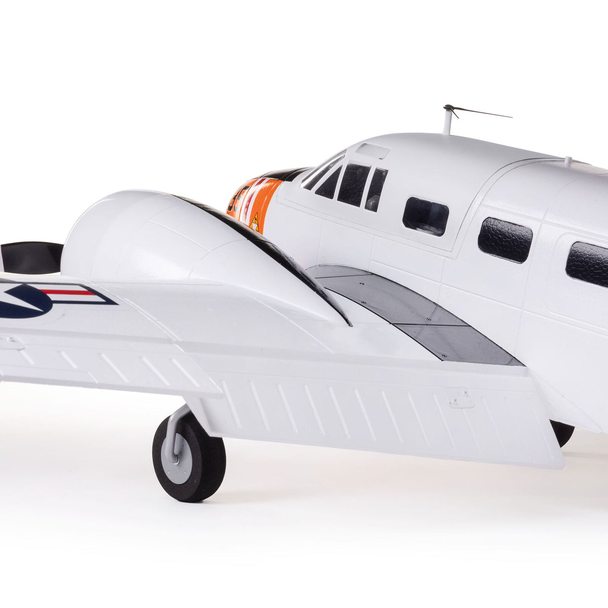 E-flite Beechcraft D18/RC-45J 1.5m BNF Basic with AS3X+ and SAFE Select (EFL-3726)