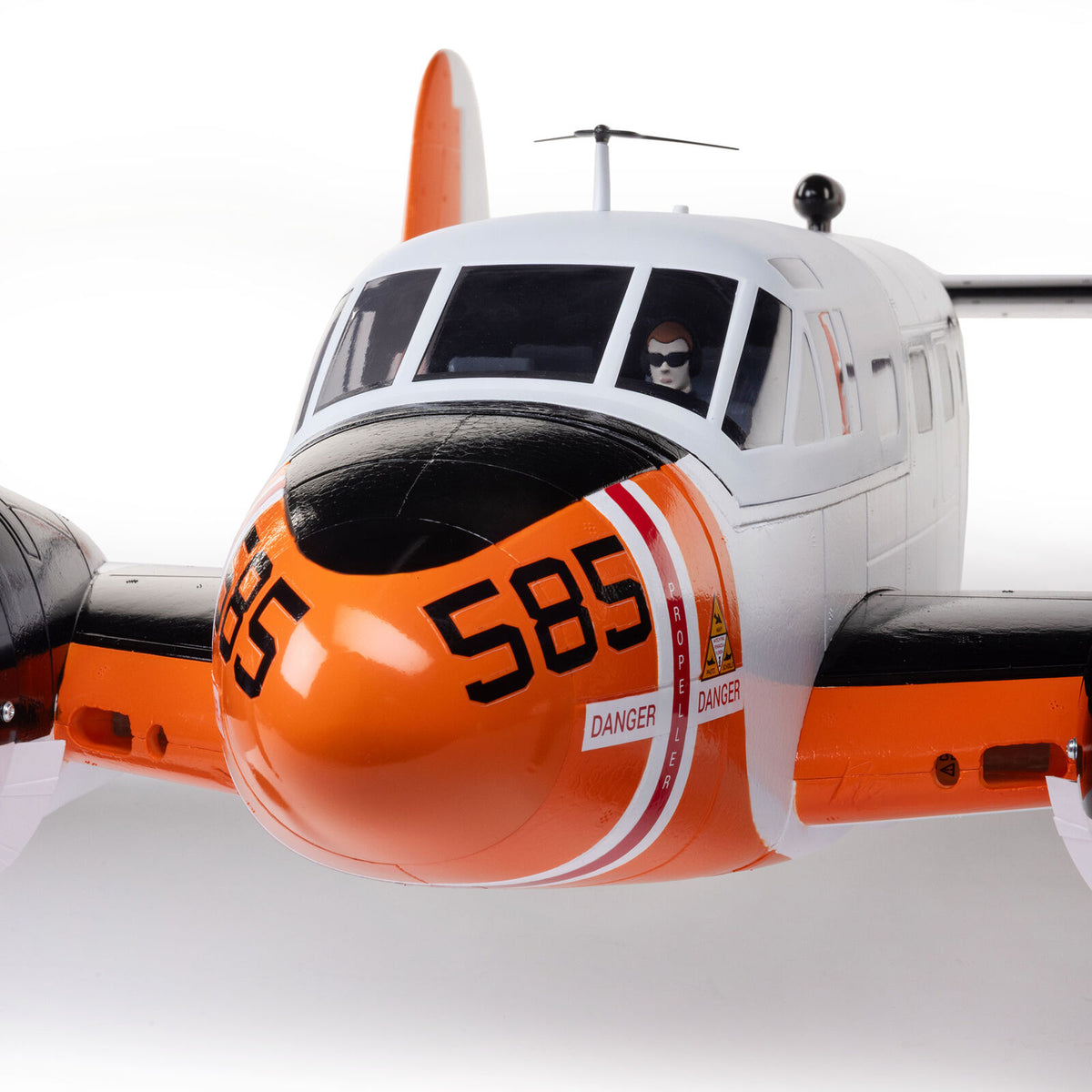 E-flite Beechcraft D18/RC-45J 1.5m BNF Basic with AS3X+ and SAFE Select (EFL-3726)