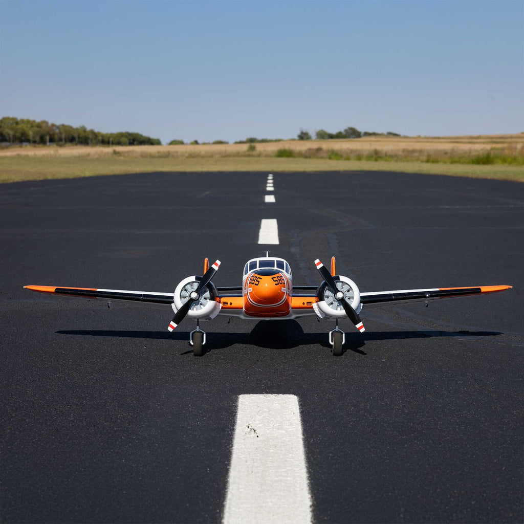E-flite Beechcraft D18/RC-45J 1.5m BNF Basic with AS3X+ and SAFE Select (EFL-3726)