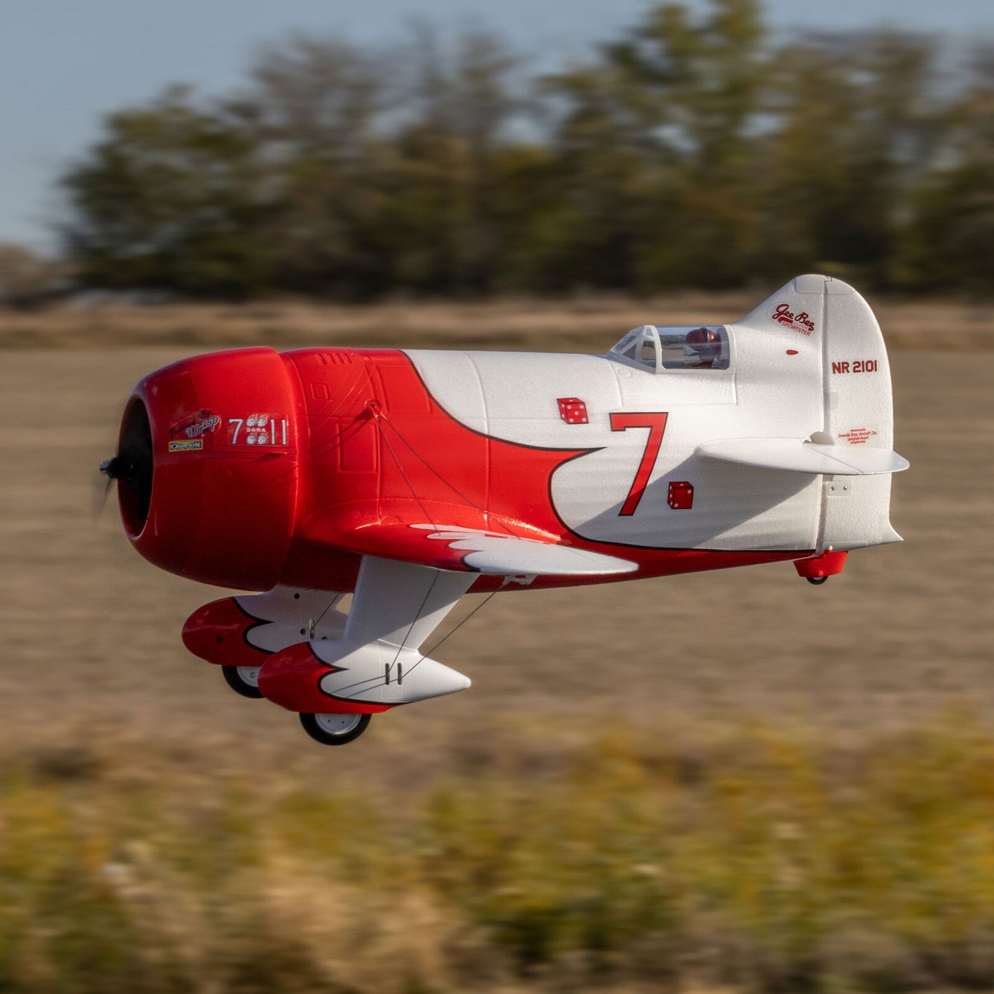 Gee Bee R-2 1.0m BNF Basic