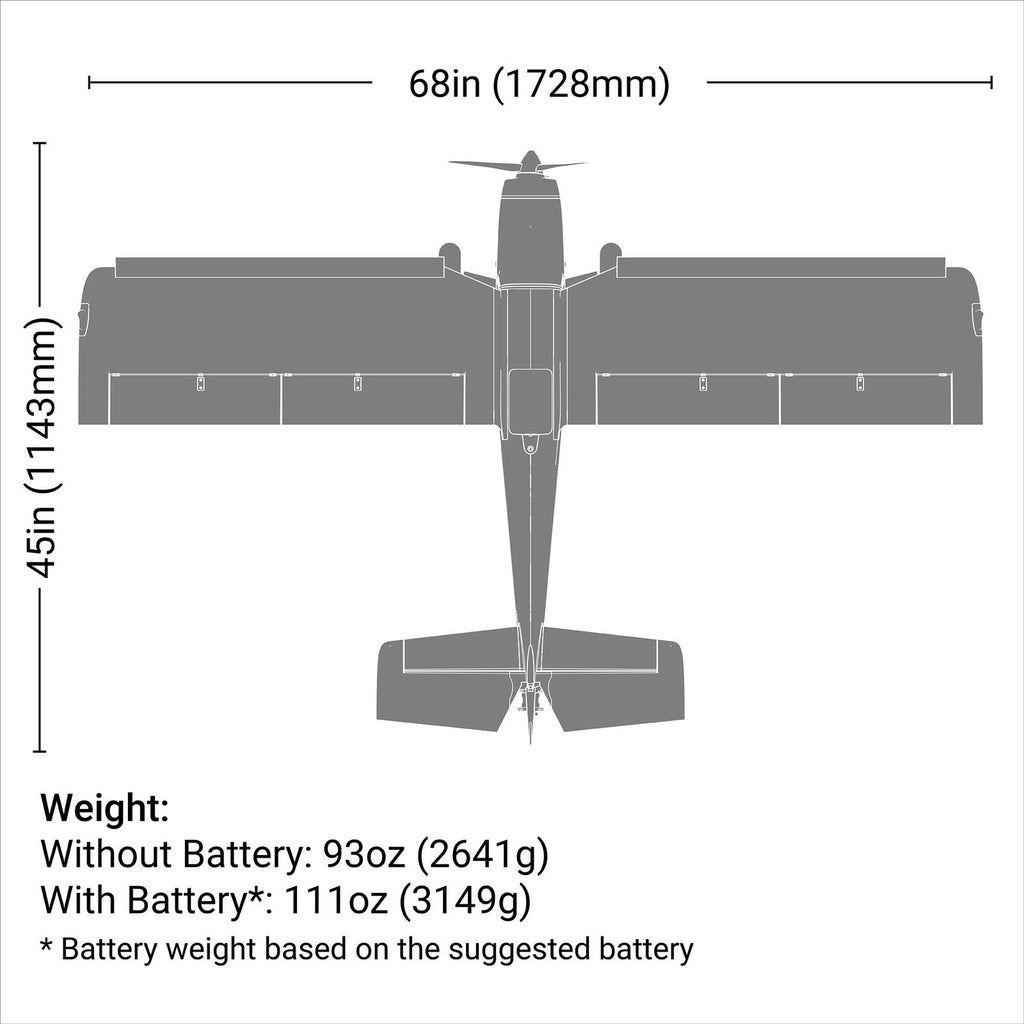 Super Timber 1.7m BNF Basic