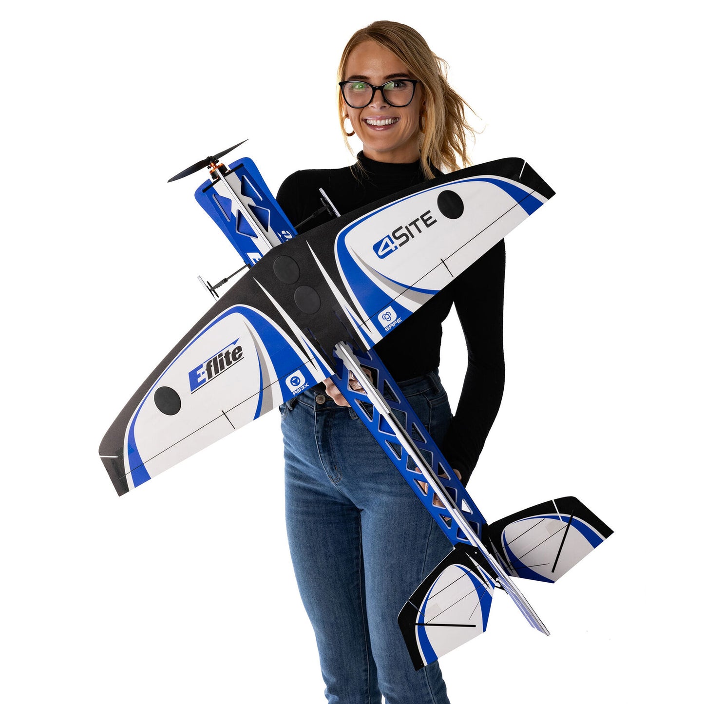 4-Site 3D 800mm BNF Basic with AS3X and SAFE Select :EFL02950