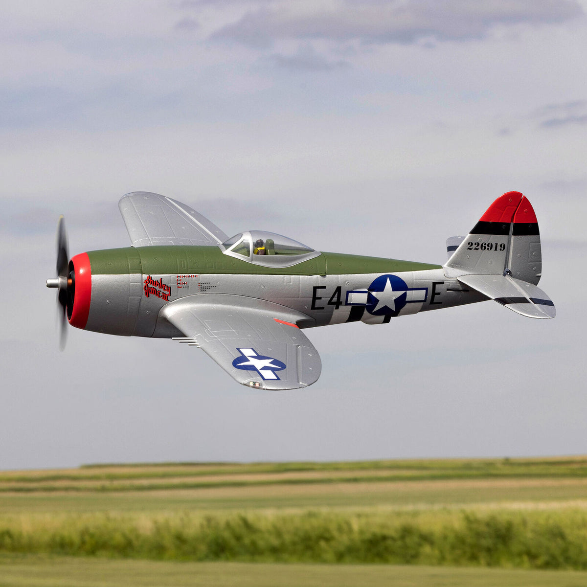 Micro P-47 Thunderbolt 625mm BNF Basic w/ AS3X+/SAFE Select