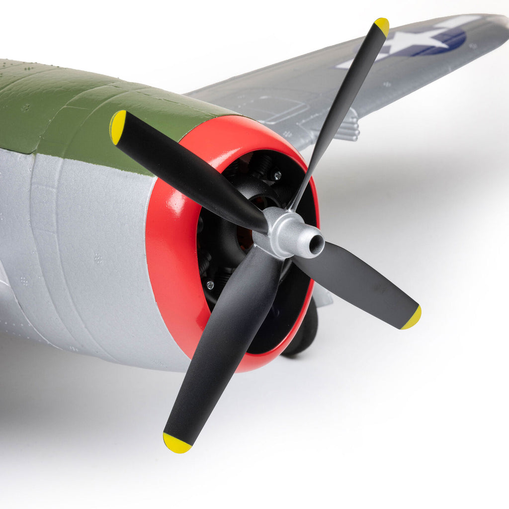 Micro P-47 Thunderbolt 625mm BNF Basic w/ AS3X+/SAFE Select