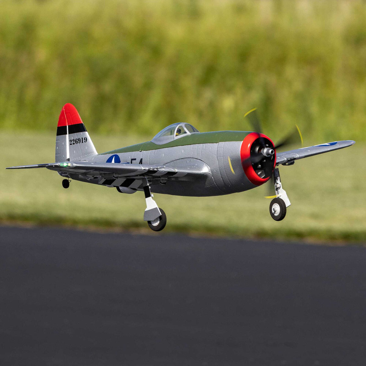 Micro P-47 Thunderbolt 625mm BNF Basic w/ AS3X+/SAFE Select