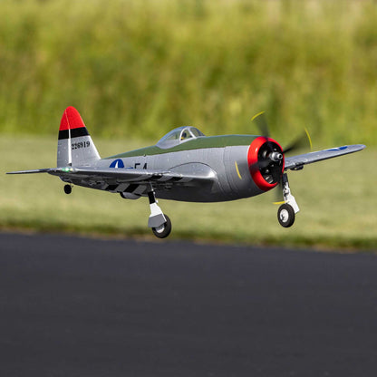 Micro P-47 Thunderbolt 625mm BNF Basic w/ AS3X+/SAFE Select