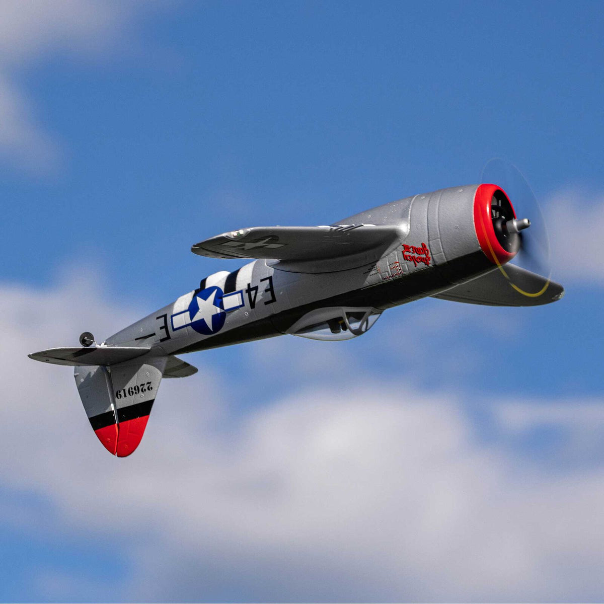 Micro P-47 Thunderbolt 625mm BNF Basic w/ AS3X+/SAFE Select
