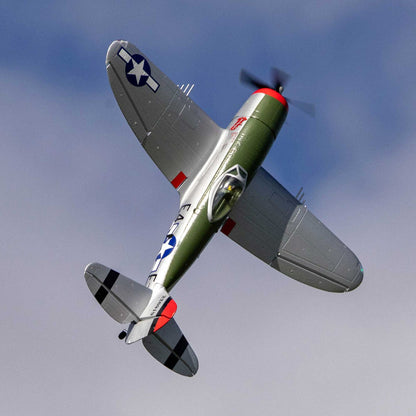 Micro P-47 Thunderbolt 625mm BNF Basic w/ AS3X+/SAFE Select