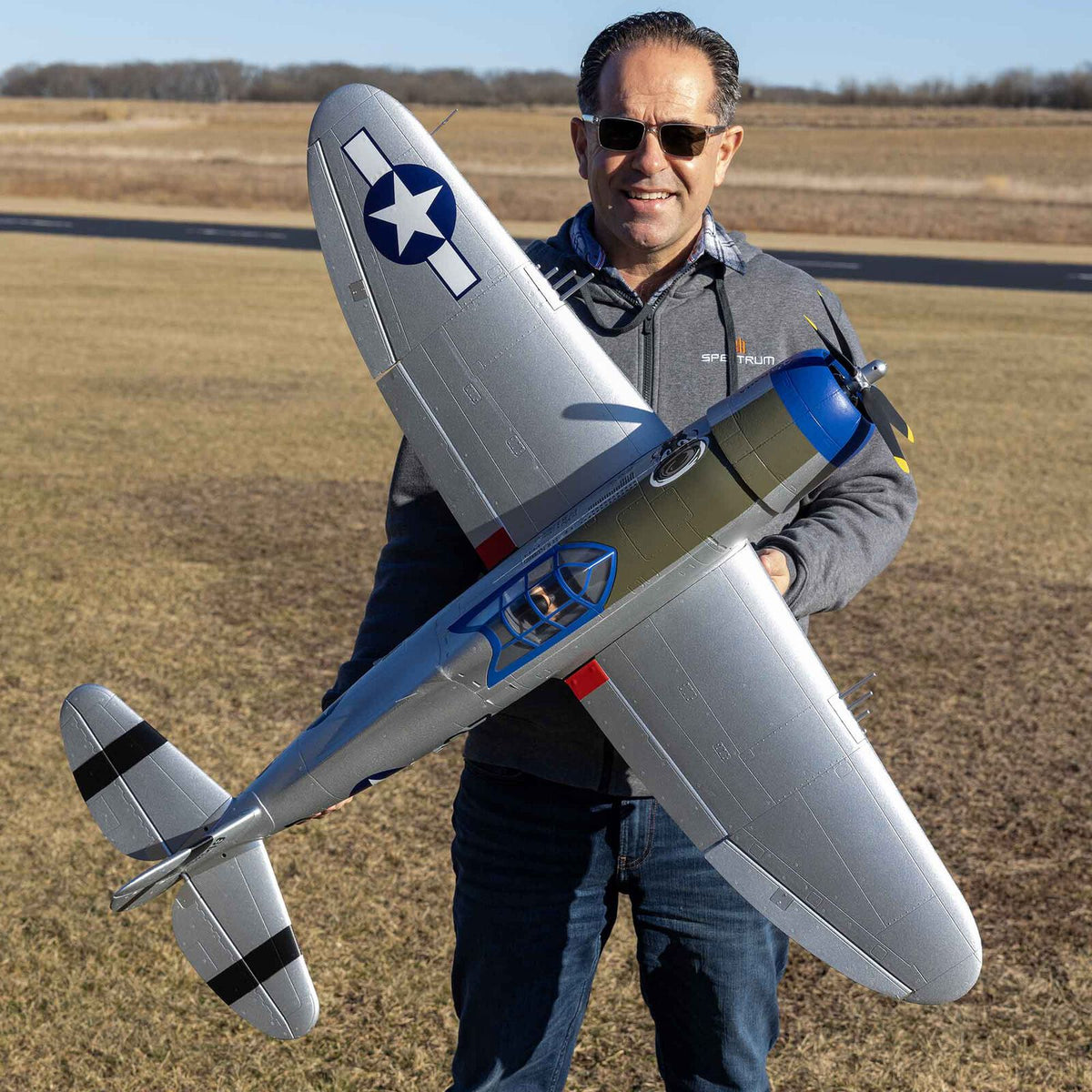 P-47 Razorback 1.2m BNF Basic