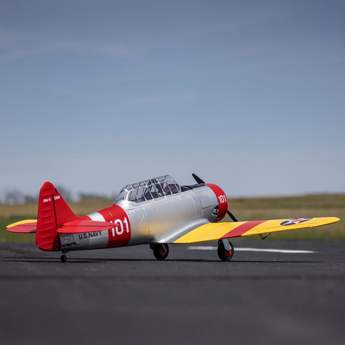 SNJ-5/AT-6 Texan 1.5m BNF Basic