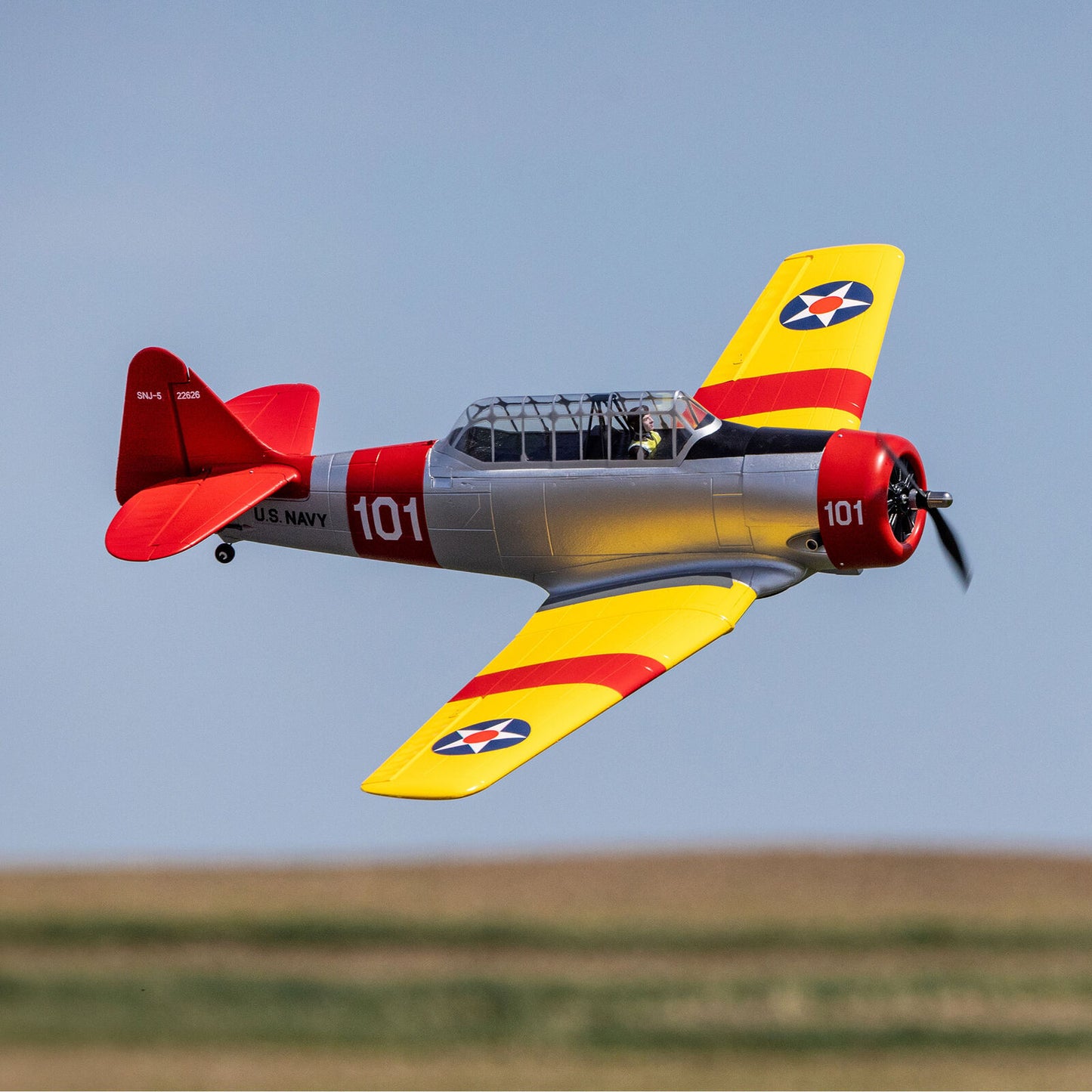 SNJ-5/AT-6 Texan 1.5m BNF Basic
