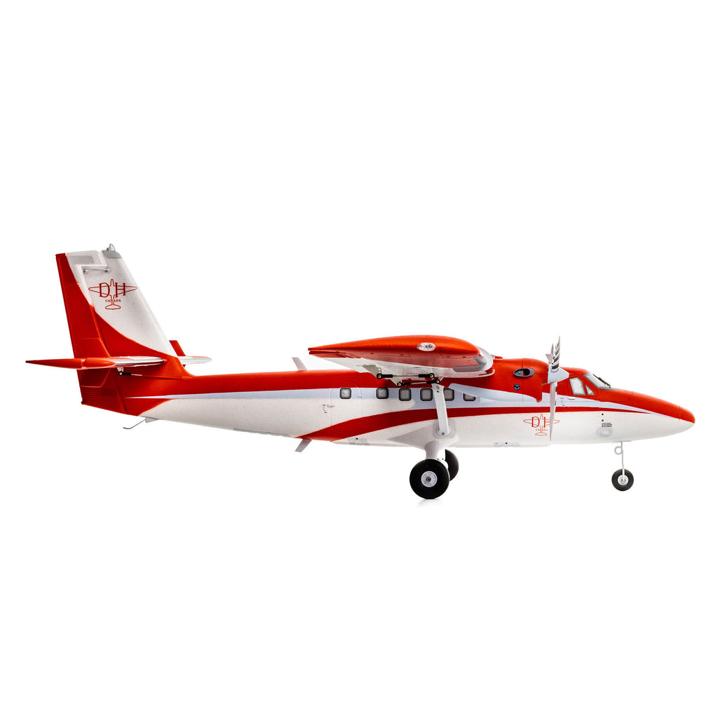 E-flite DHC-6 Twin Otter 1.4m BNF Basic with AS3X+ and SAFE Select Combo with Floats (EFL32050CF)