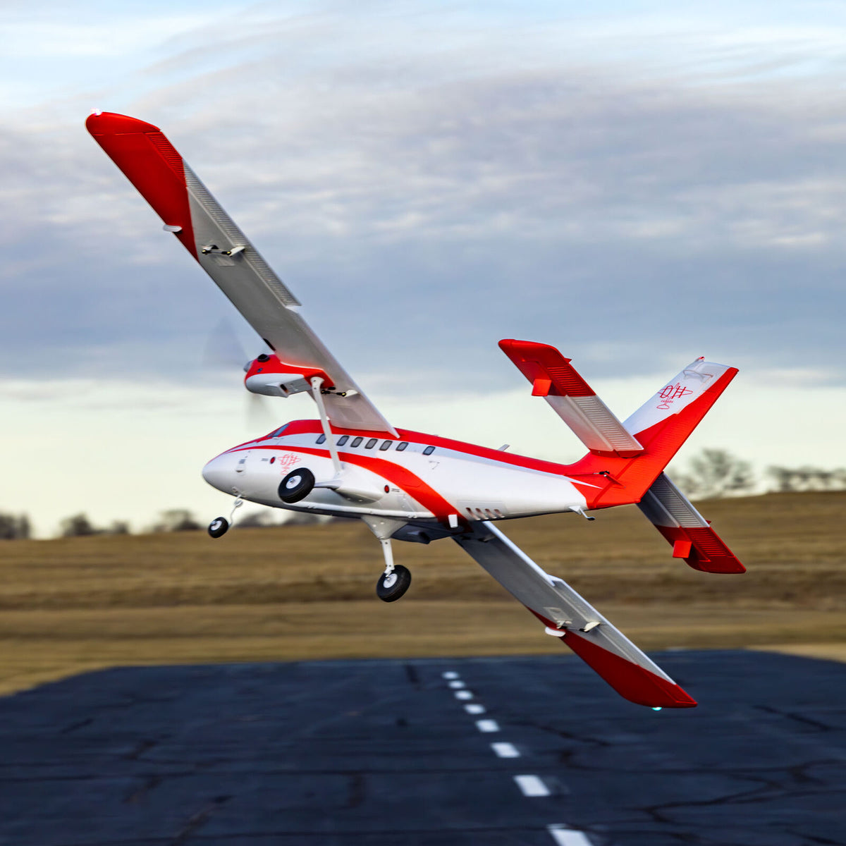 E-flite DHC-6 Twin Otter 1.4m BNF Basic with AS3X+ and SAFE Select (EFL32050)