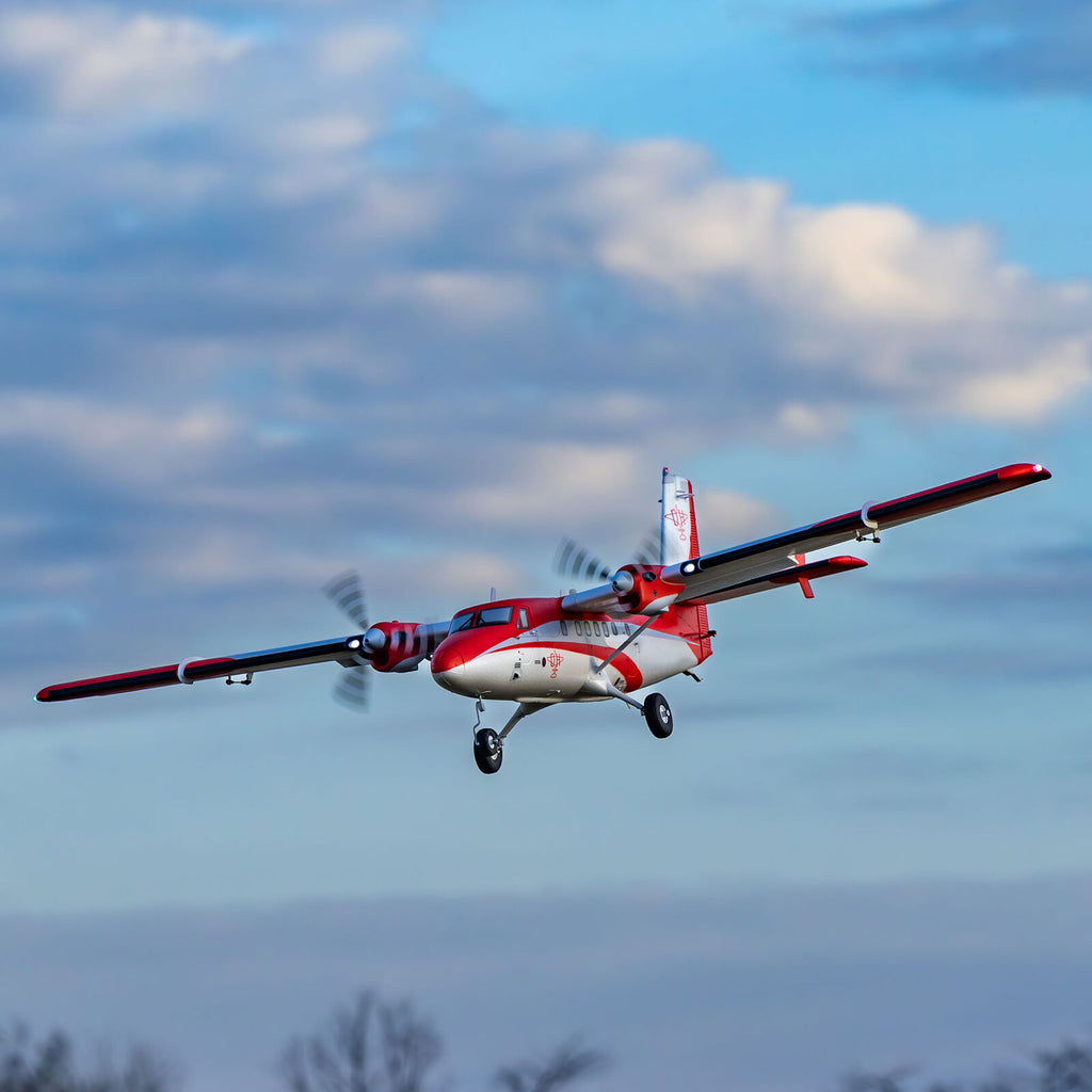 E-flite DHC-6 Twin Otter 1.4m BNF Basic with AS3X+ and SAFE Select (EFL32050)