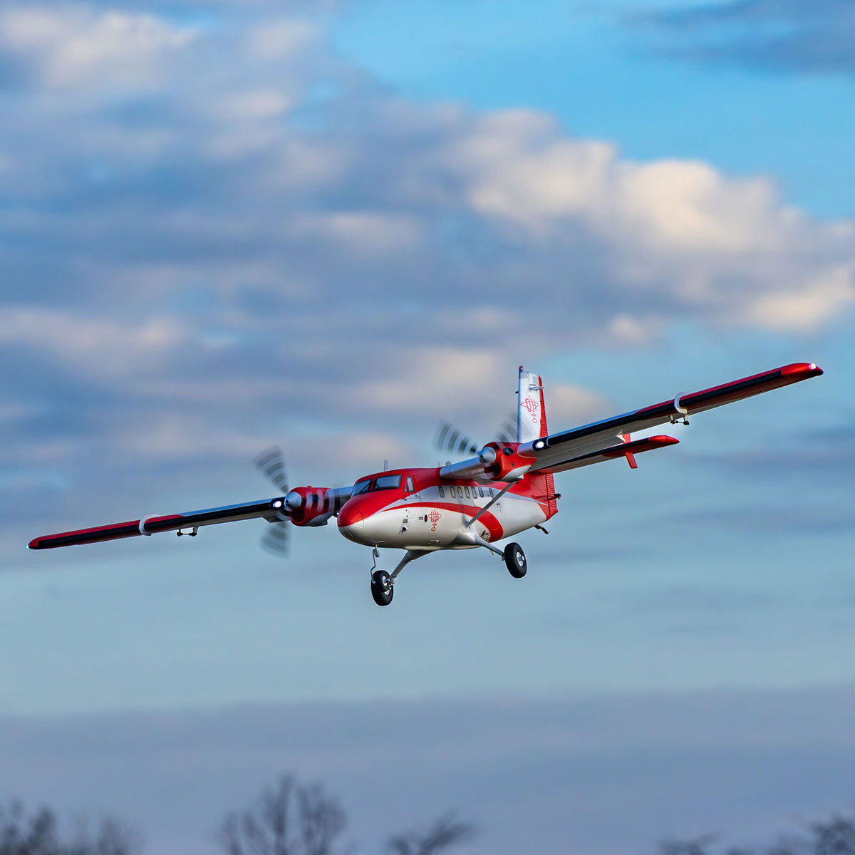 E-flite DHC-6 Twin Otter 1.4m BNF Basic with AS3X+ and SAFE Select (EFL32050)