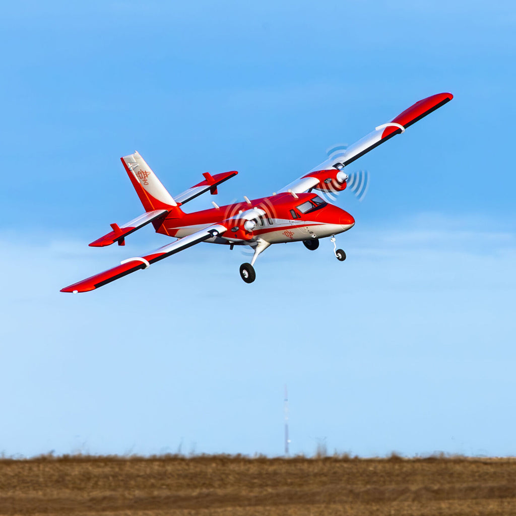E-flite DHC-6 Twin Otter 1.4m BNF Basic with AS3X+ and SAFE Select (EFL32050)